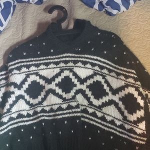 Girls youth poncho sweater